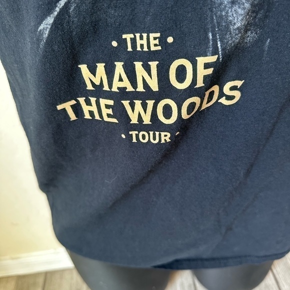 Mens Y2K Justin Timberlake Man Of The Woods Tour Pop Music Shirt Size S small - Picture 3 of 7